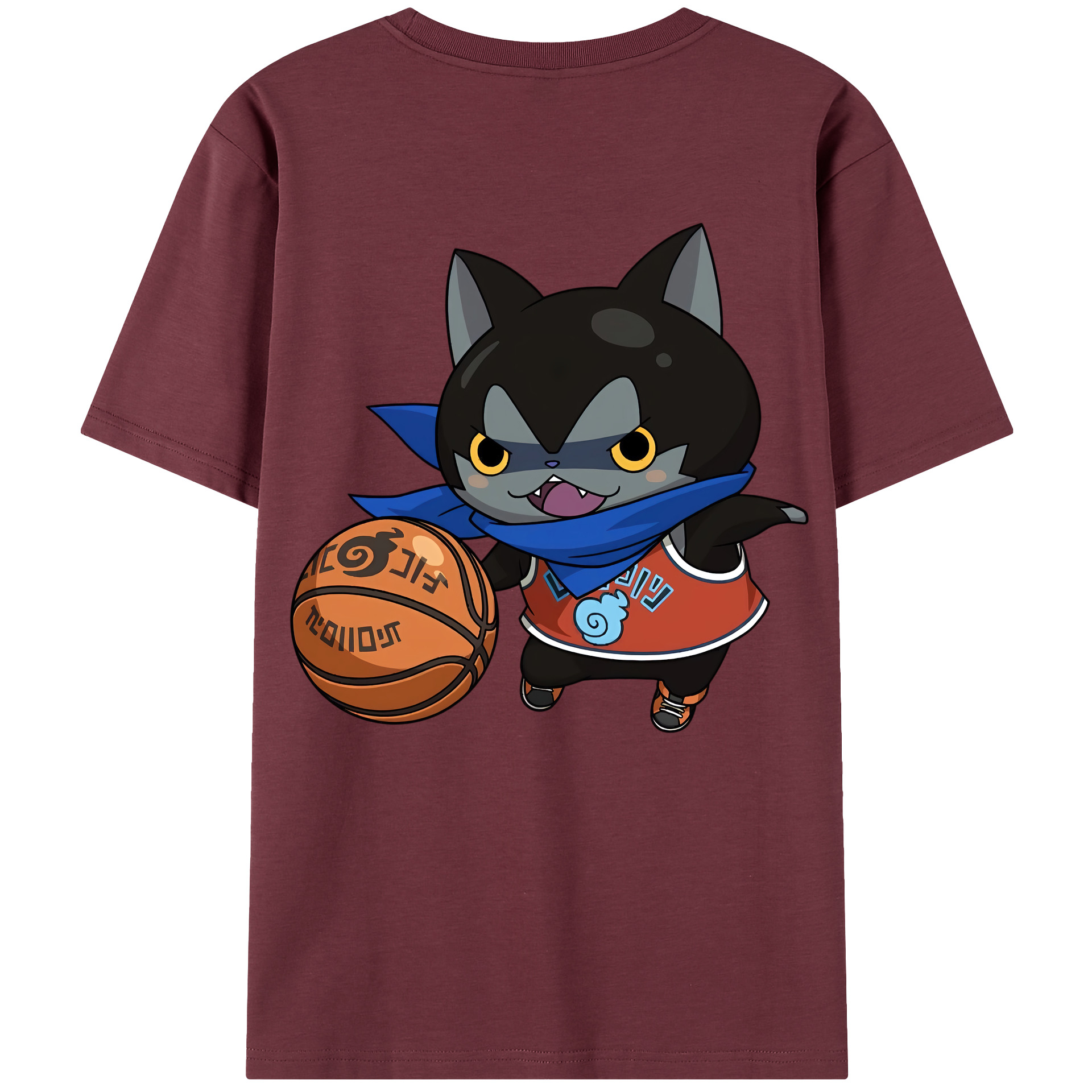 （画像用） 妖怪ウォッチ Yo-kai Watch 綿100％半袖Tシャツ（背面プリント）